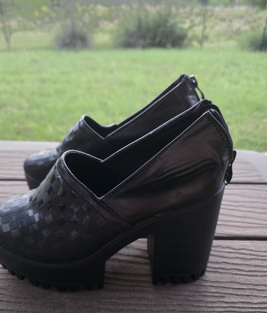 Black Platform Women's Shoes